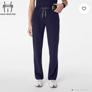 Figs Women's Navy High Waisted Salida Size Xs